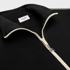 tracksuit jacket in double face jersey