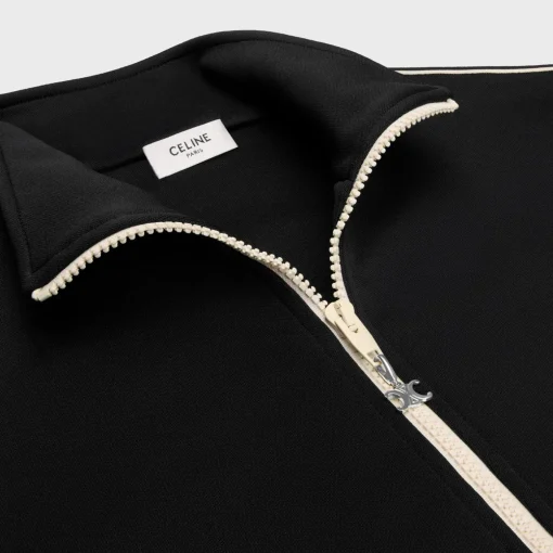 tracksuit jacket in double face jersey