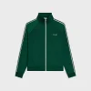 tracksuit jacket in vintage double jersey