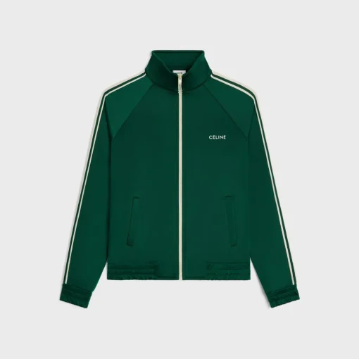 tracksuit jacket in vintage double jersey