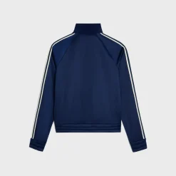 tracksuit jacket in vintage double jersey