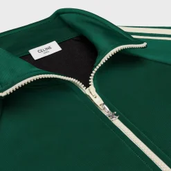 tracksuit jacket in vintage double jersey