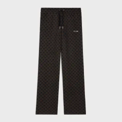 tracksuit pants in double face jersey