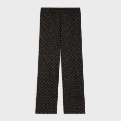 tracksuit pants in double face jersey