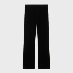 tracksuit pants in velvet jersey