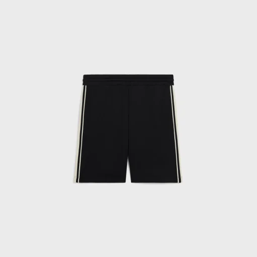 tracksuit shorts in double face jersey