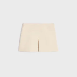 trapeze mini skirt in cashmere tweed