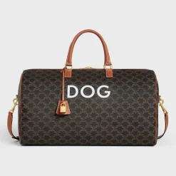 Travel 50 in Triomphe Canvas with Dog Print