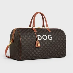 Travel 50 in Triomphe Canvas with Dog Print