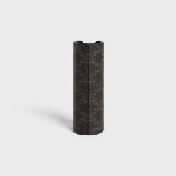 TRAVEL SPRAY Case in Triomphe Canvas and Calfskin