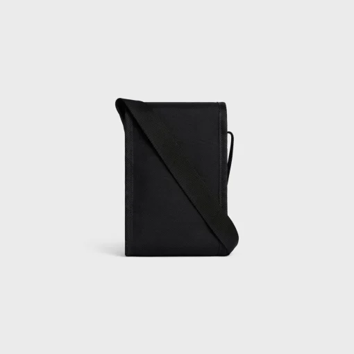 trekking phone pouch in nylon with celine print