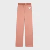 triomphe athletic pants in satin