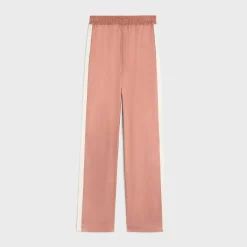 triomphe athletic pants in satin