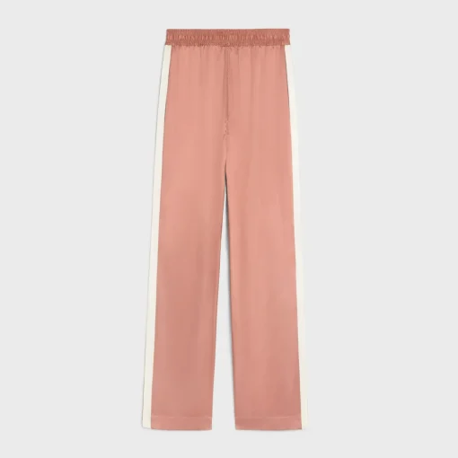 triomphe athletic pants in satin