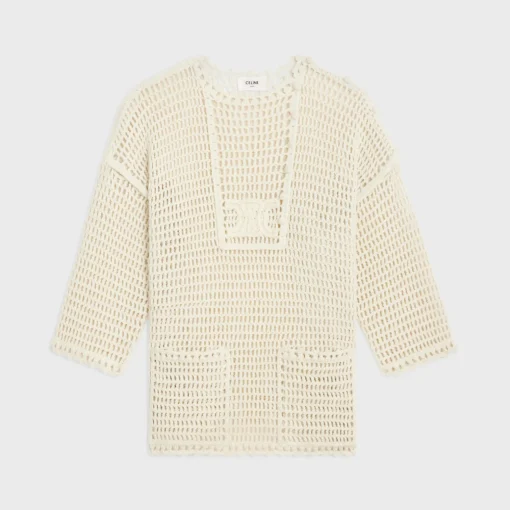 triomphe baja in crocheted wool