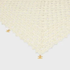 triomphe bandana in crocheted cotton