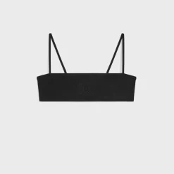 Triomphe bandeau top in matte jersey