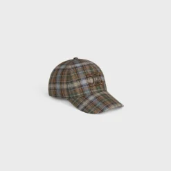 Triomphe baseball cap in cashmere