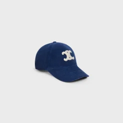triomphe baseball cap in corduroy