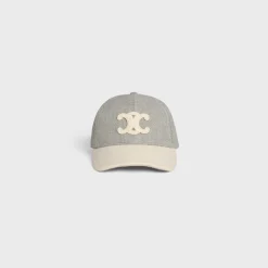 triomphe baseball cap in wool