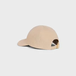 Triomphe baseball cap in corduroy