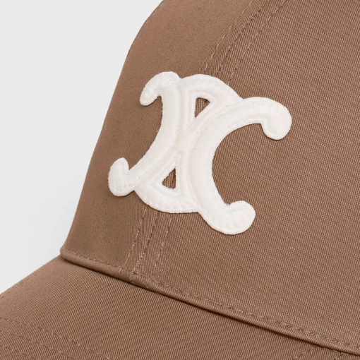 triomphe baseball cap in cotton