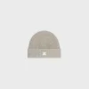 Triomphe beanie in heritage cashmere