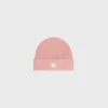 Triomphe beanie in heritage cashmere
