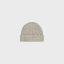 Triomphe beanie in heritage cashmere