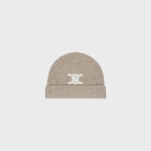 TRIOMPHE BEANIE IN SEAMLESS CASHMERE