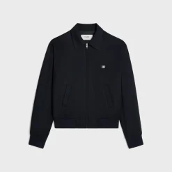 triomphe blouson jacket in rayon twill