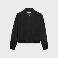triomphe blouson jacket in rayon twill