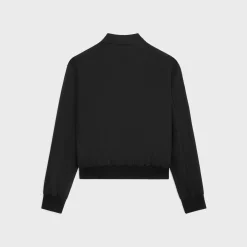 triomphe blouson jacket in rayon twill