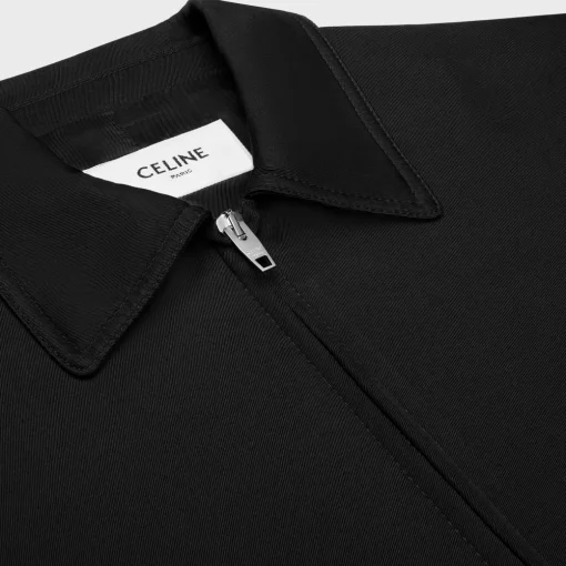 triomphe blouson jacket in rayon twill