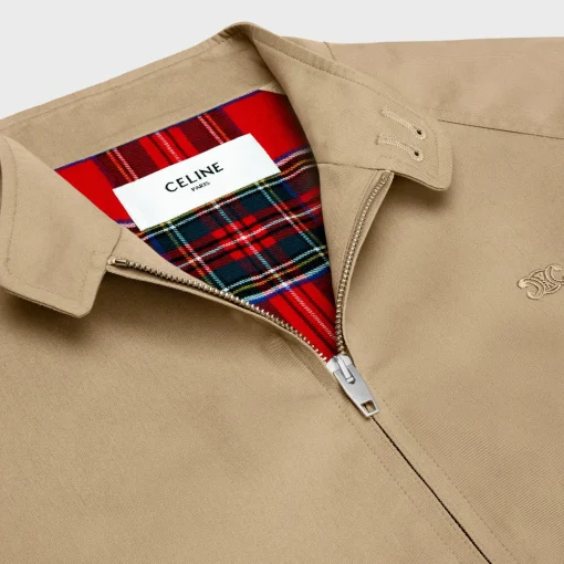 TRIOMPHE BLOUSON JACKET IN TECHNICAL COTTON