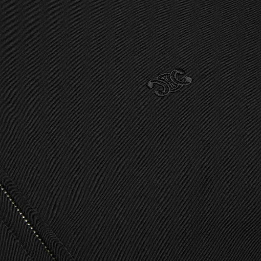 triomphe blouson jacket in rayon twill