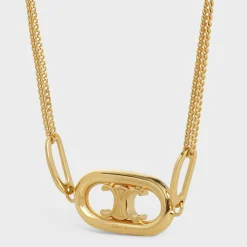 Triomphe Bracelet in Brass with Gold Finish