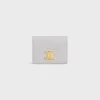 TRIOMPHE BUSINESS CARD HOLDER in SHINY CALFSKIN