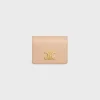 TRIOMPHE BUSINESS CARD HOLDER in SHINY CALFSKIN