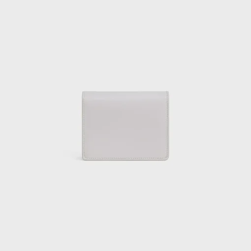 TRIOMPHE BUSINESS CARD HOLDER in SHINY CALFSKIN