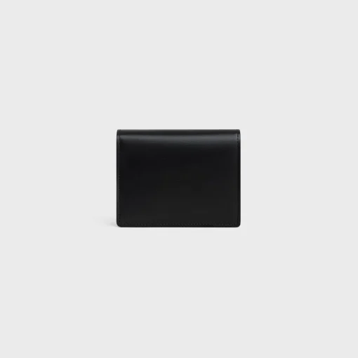 TRIOMPHE BUSINESS CARD HOLDER in SHINY CALFSKIN