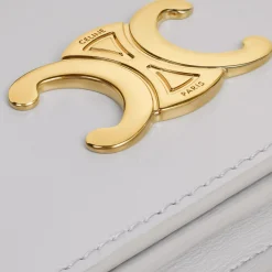 TRIOMPHE BUSINESS CARD HOLDER in SHINY CALFSKIN