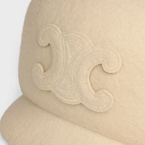 Triomphe cap in wool felt