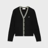triomphe cardigan in wool