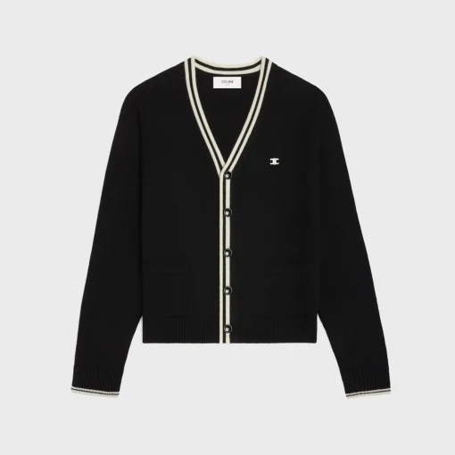 triomphe cardigan in wool