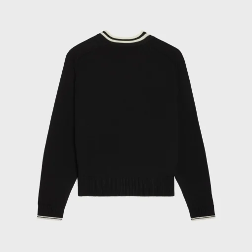 triomphe cardigan in wool