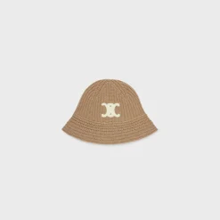 triomphe cloche beanie in cashmere