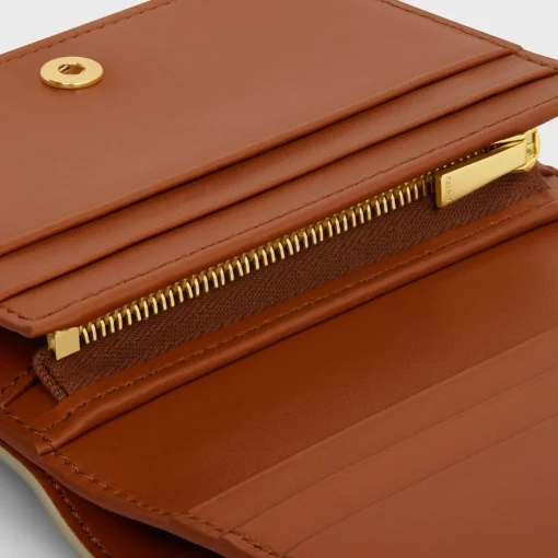 TRIOMPHE COMPACT WALLET in TRIOMPHE CANVAS
