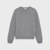 triomphe crew neck sweater in cashmere