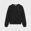 triomphe crew neck sweater in wool and cashmere